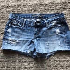 Abercrombie Fitch denim shorts